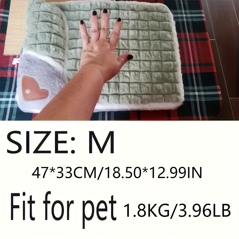 1pc Dog Mat, Four Seasons Universal Kennel, Sleeping Nest with Winter Removable And Washable Floor Mat, Dog Sleeping Mat, Pet Soft Spine Protection