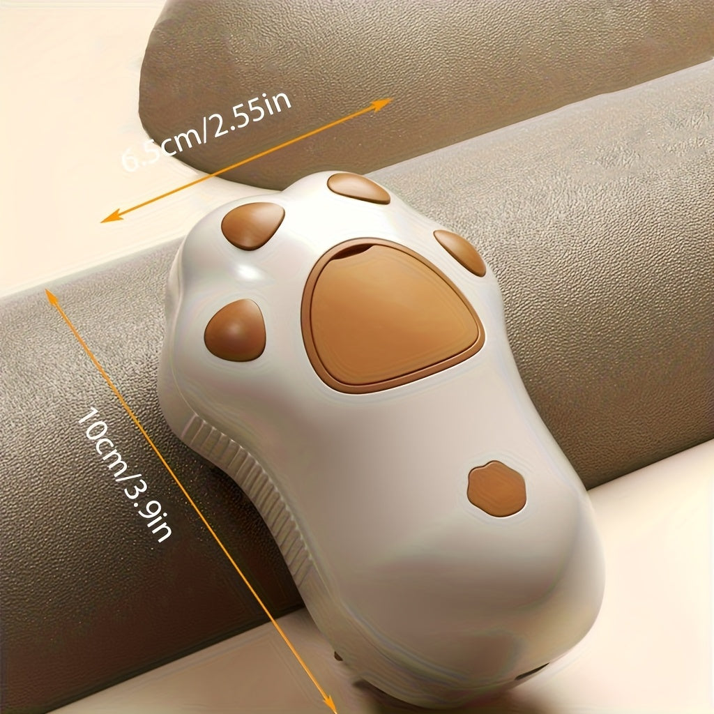 Cat Paw / Lemon Dual-Style Optional 3-in-1 Electric Pet Steaming Brush, Cat Paw Standard Model (150mAh) - One-button Spray Massage and Cleaning, Self-cleaning, Suitable for Both Cats and Dogs, for Massaging, Cleaning, and Rem