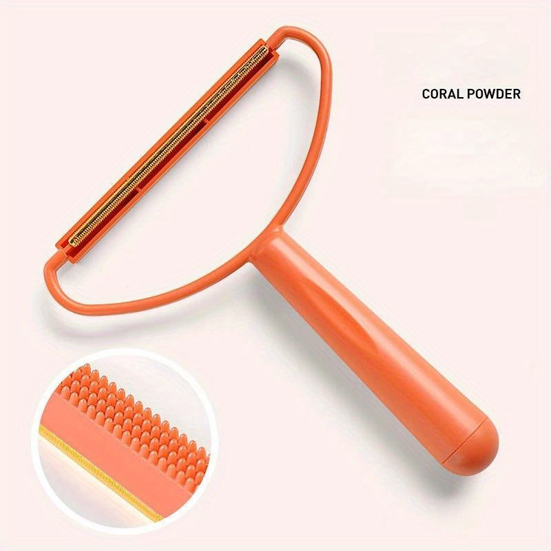 Double Sided Pet Hair Remover Brush - Lint & Fur Scraper for Cat Dog Furniture Clothes, Reusable Fabric Shaver Grooming Tool, Halloween gift, Christmas gift