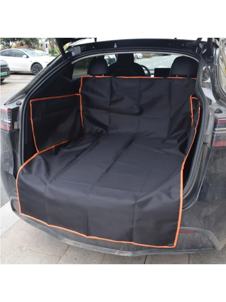 Car Trunk Mat, All-Weather Use, Pet-Friendly Car Seat Cover, Dog Mat for Cars, Car Trunk Liner, Durable Cargo Mat - Suitable for Cars, SUVs, and Trucks (1pc)