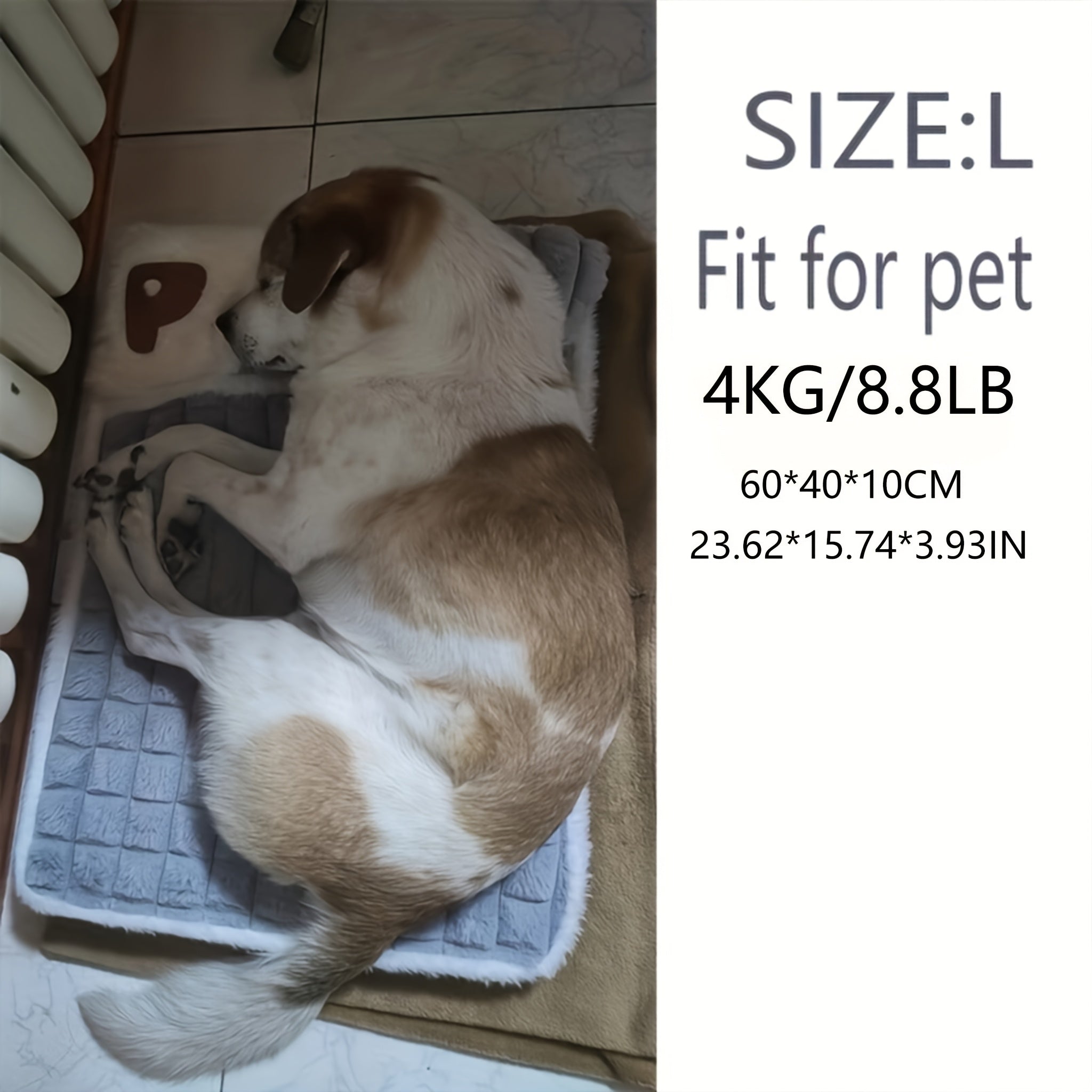 1pc Dog Mat, Four Seasons Universal Kennel, Sleeping Nest with Winter Removable And Washable Floor Mat, Dog Sleeping Mat, Pet Soft Spine Protection