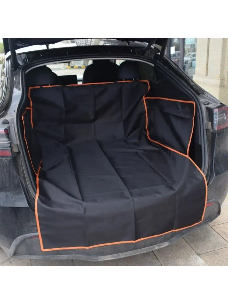 Car Trunk Mat, All-Weather Use, Pet-Friendly Car Seat Cover, Dog Mat for Cars, Car Trunk Liner, Durable Cargo Mat - Suitable for Cars, SUVs, and Trucks (1pc)