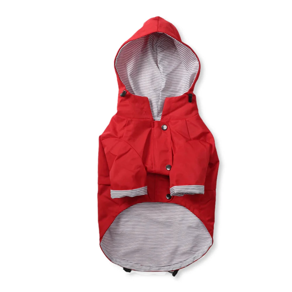 Pet Dog Clothes for Small Medium Dogs Waterproof Puppy Raincoat Fashion Cool Dog Jacket Coat Windproof Dogs Outfit Pet Supplie
