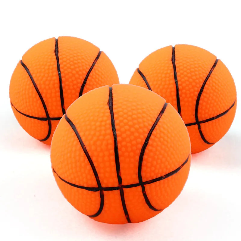 1pcs Diameter 6cm Squeaky Pet Dog Ball Toys for Small Dogs Rubber Chew Puppy Toy Dog Stuff Dogs Toys Pets brinquedo cachorro