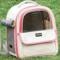 Pet backpack, cat outdoor cat bag, portable backpack for dogs, large capacity space cabin, double-sided transparent dog bag