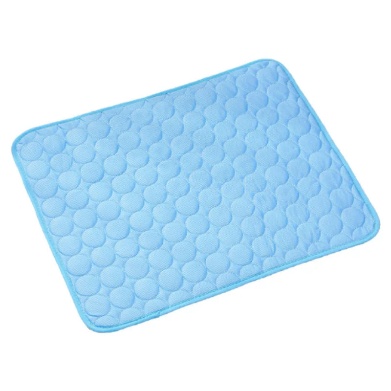 Dog Mat Cooling Summer Pad Mat For Dogs Cat Blanket Sofa Breathable Pet Dog Bed Summer Washable For Small Medium Large Dogs Car