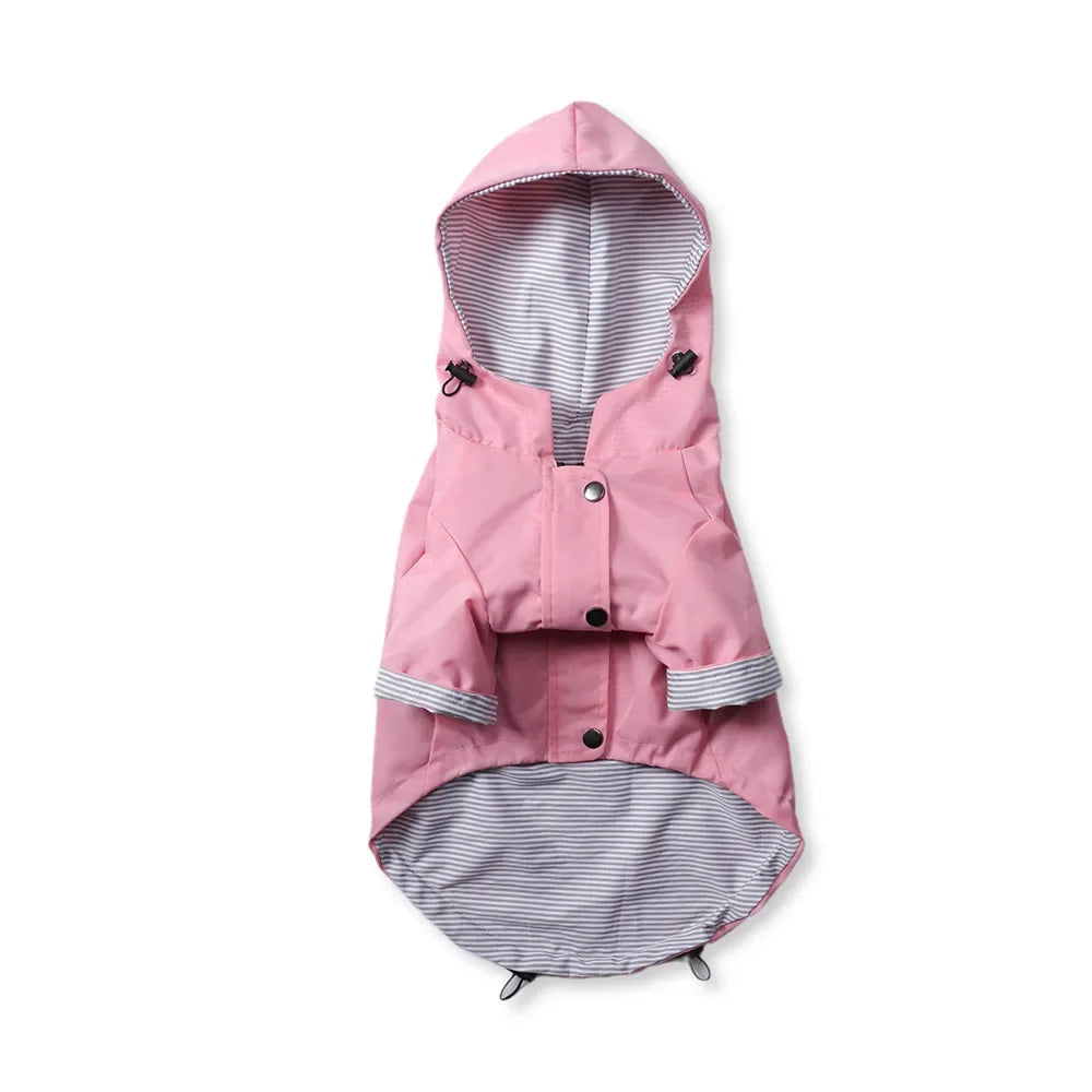 Pet Dog Clothes for Small Medium Dogs Waterproof Puppy Raincoat Fashion Cool Dog Jacket Coat Windproof Dogs Outfit Pet Supplie