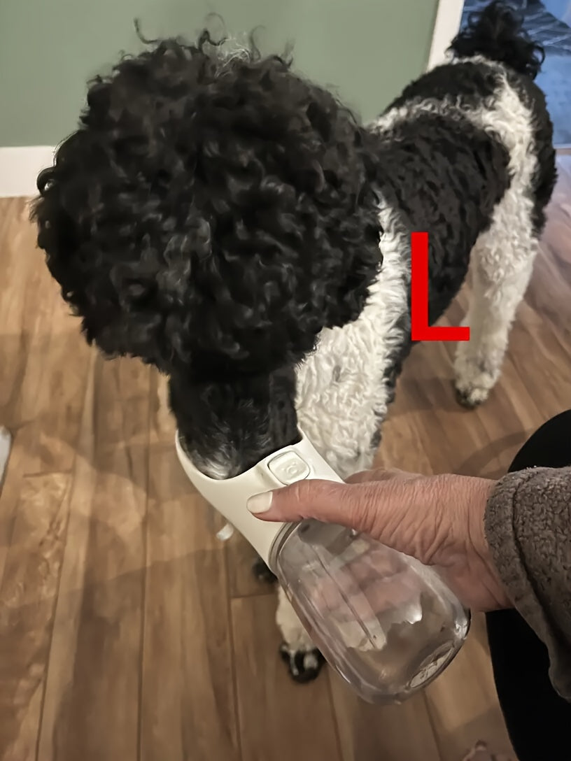 Portable Dog Water Bottle, Travel Cup for Dog Walking, Pet Water Dispenser and Feeder Accessories