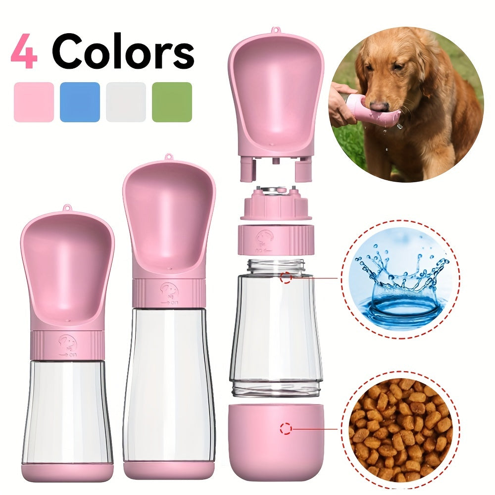 Pet Water Cup Dog Outdoor Travel Cup Drinking Cup Feeding Water Dispenser Portable Dog Water Bottle Water and Food Cup Supplies