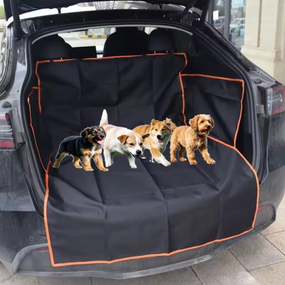 Car Trunk Mat, All-Weather Use, Pet-Friendly Car Seat Cover, Dog Mat for Cars, Car Trunk Liner, Durable Cargo Mat - Suitable for Cars, SUVs, and Trucks (1pc)
