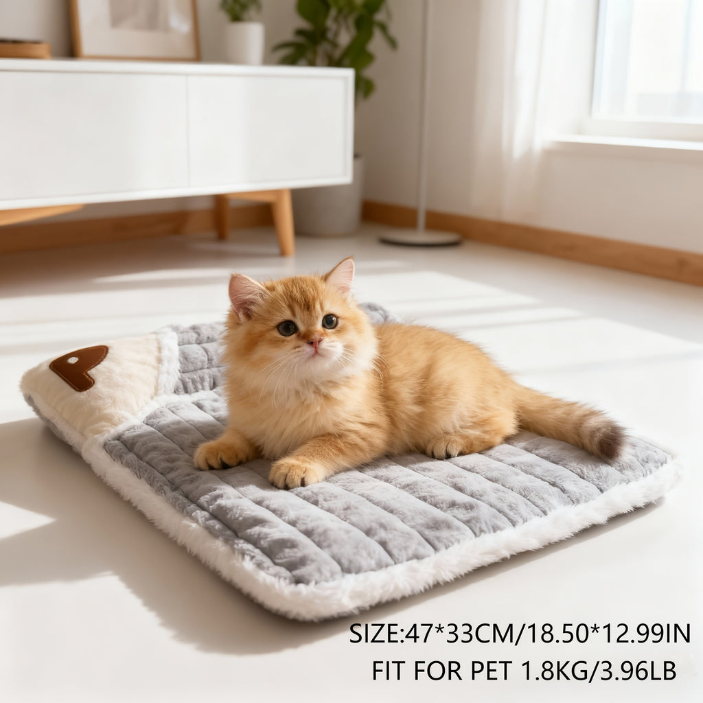 1pc Dog Mat, Four Seasons Universal Kennel, Sleeping Nest with Winter Removable And Washable Floor Mat, Dog Sleeping Mat, Pet Soft Spine Protection